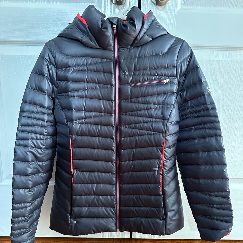 Spyder ladies hooded jacket - medium